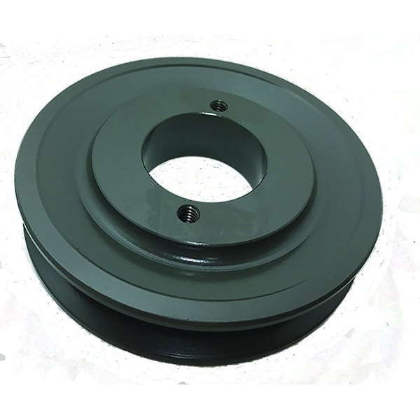 B&B Manufacturing Bushing 1 Groove V-Belt Pulley 4.45 inch OD BK47H - main